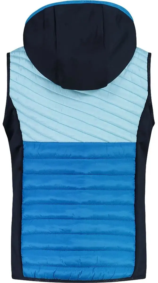 CMP Hybrid Fix Hood Vest Meisje - Basic Turquoise - 12 Jaar - afbeelding 3 van 6