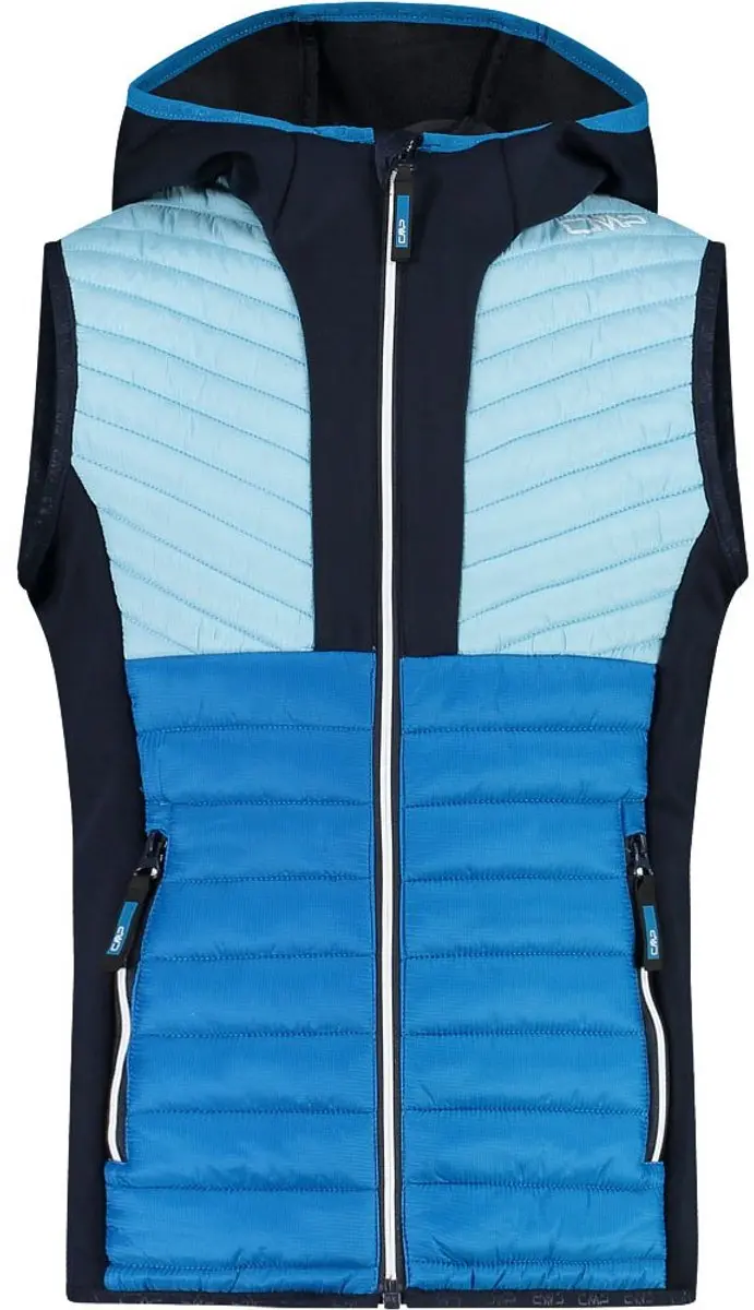 CMP Hybrid Fix Hood Vest Meisje
