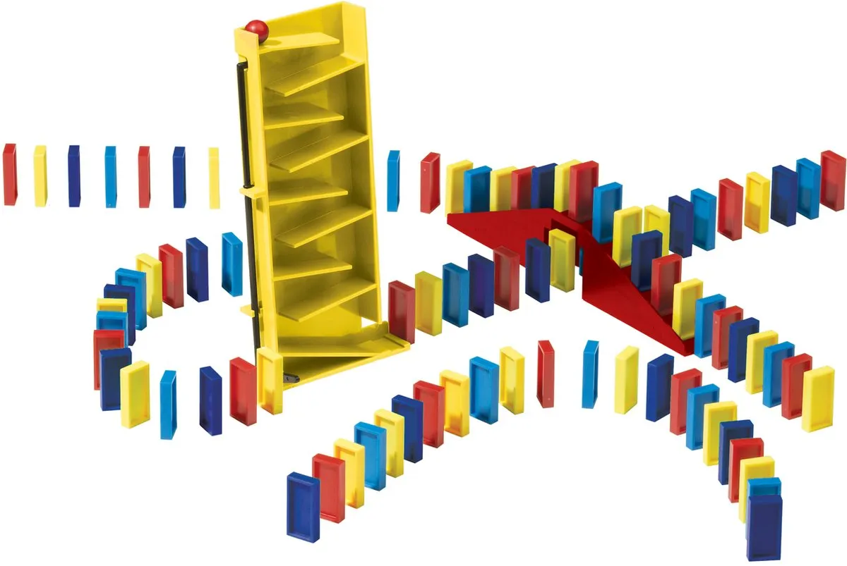 Goliath Domino Express Starter Lane Bouwset - 62 Onderdelen - Multicolor