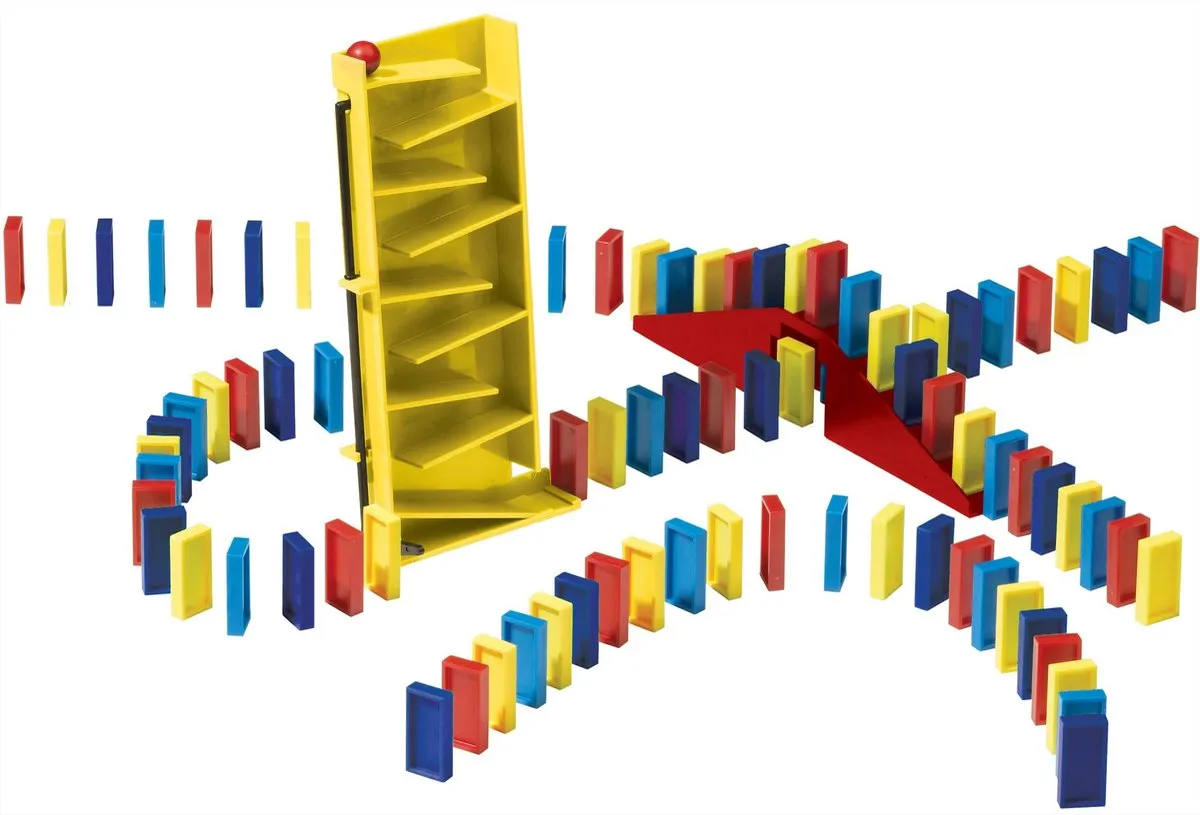 Goliath Domino Express Starter Lane Bouwset - 62 Onderdelen - Multicolor