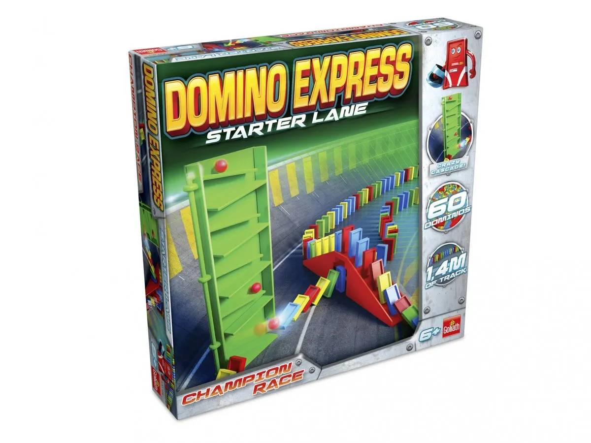 Goliath Domino Express Starter Lane Bouwset - 62 Onderdelen - Multicolor