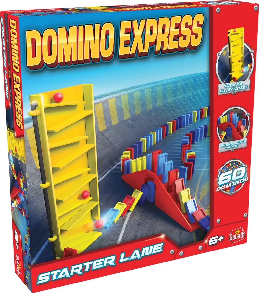 Goliath Domino Express Starter Lane Bouwset - 62 Onderdelen - Multicolor