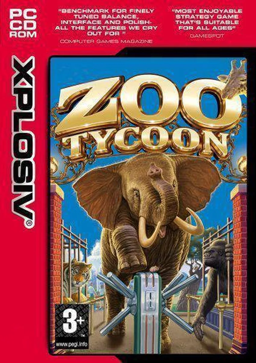 Xbox Zoo Tycoon PC