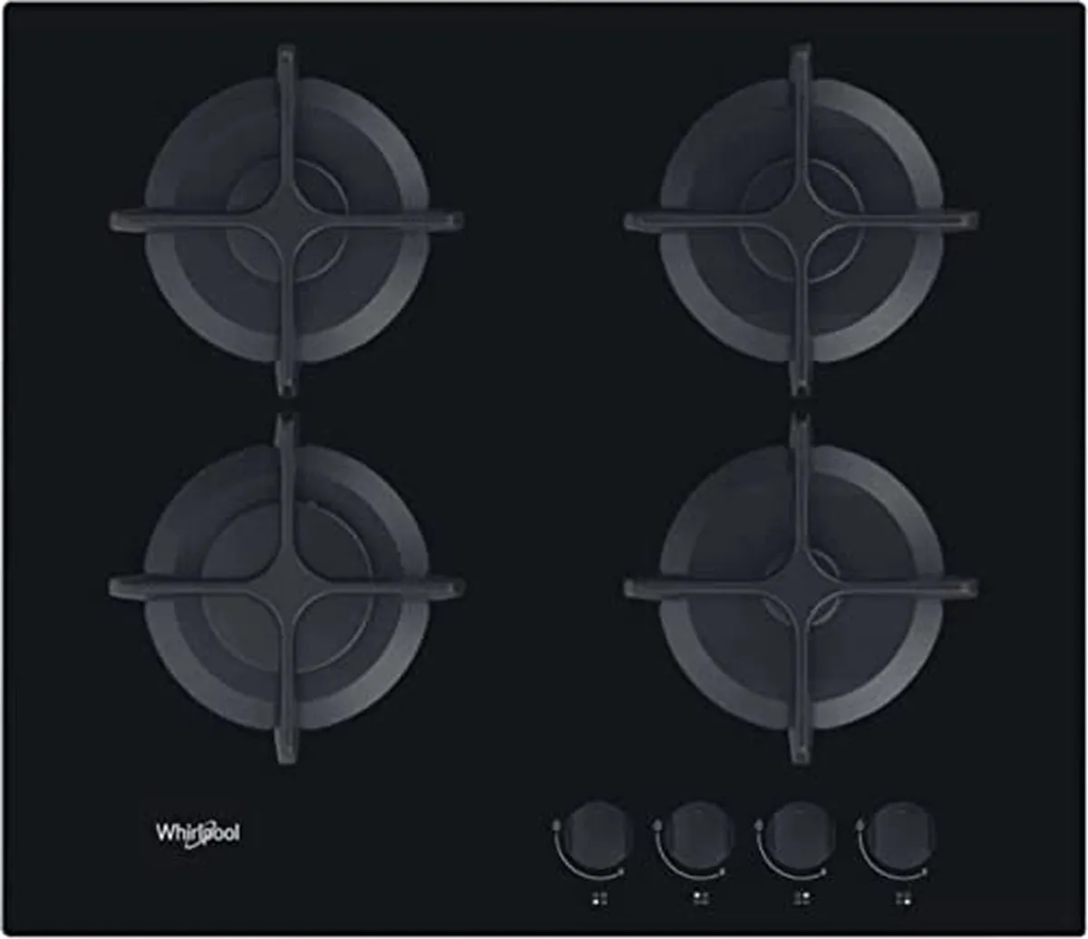 Whirlpool AKT 616/NB Inbouw Gaskookplaat 4 Zones - Zwart - afbeelding 6 van 6