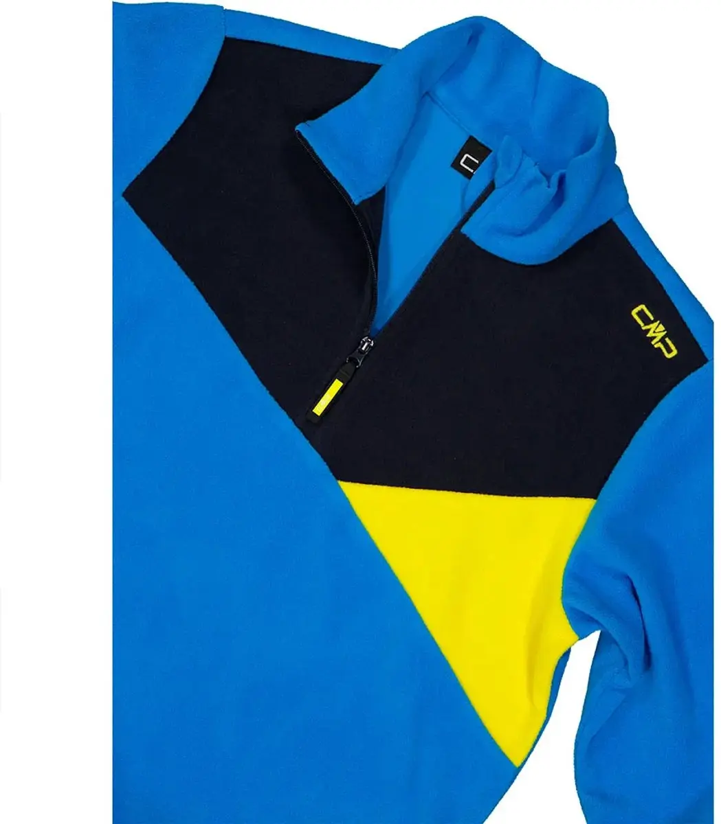 CMP Kinderfleece met Halve Rits - 12 Jaar - Royal Blue - afbeelding 3 van 4