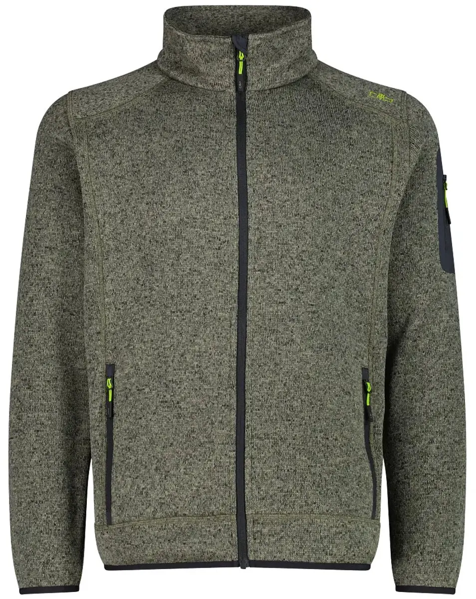 CMP Dikke Gemêleerde Fleece - Petroleum/Lighter - 4XL - afbeelding 5 van 6