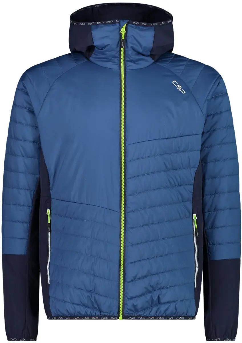 CMP Hybride Jas met Capuchon - Blauw - afbeelding 5 van 6