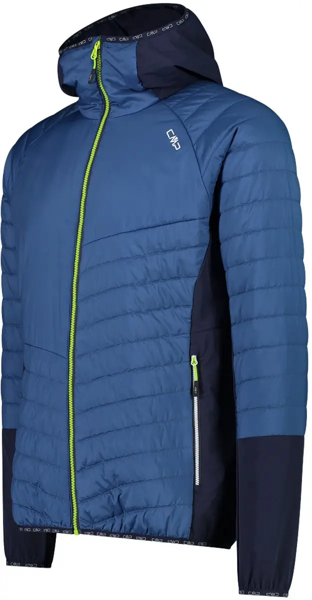 CMP Hybride Jas met Capuchon - Blauw - afbeelding 6 van 6