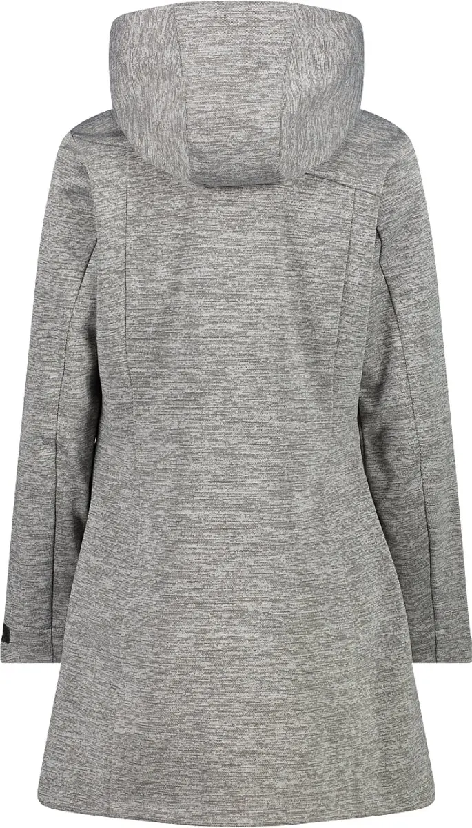 CMP Vrouwelijke Softshell Hoodie Jas - Blauw - afbeelding 4 van 6
