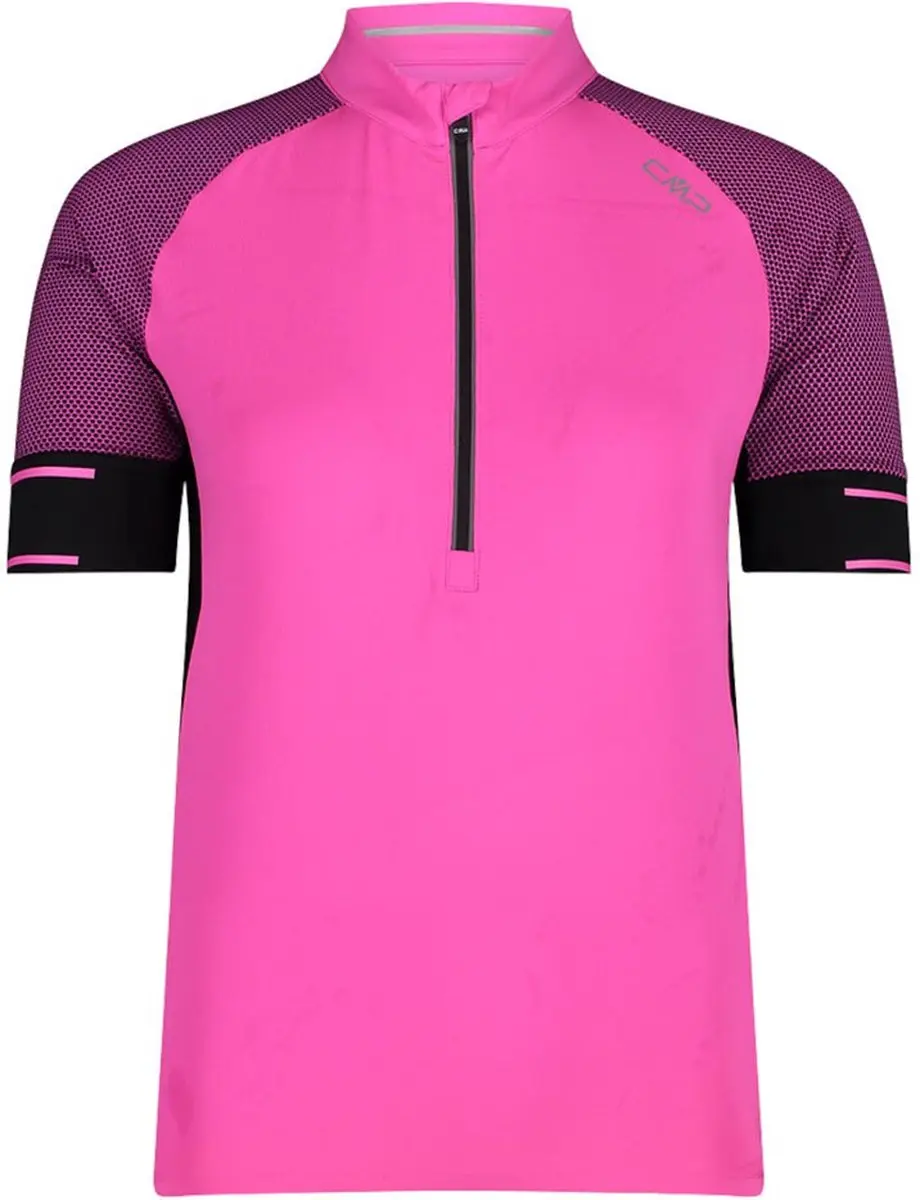 Cmp Bike 32c7566 T-shirt Met Korte Mouwen Roze M Vrouw