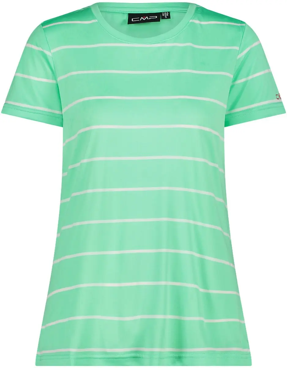 CMP Gestreept T-shirt Dames - Fragola - afbeelding 6 van 6