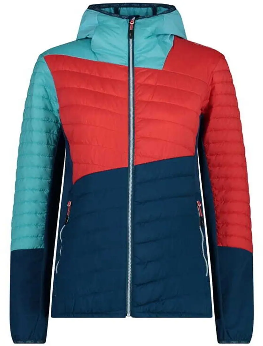 CMP Hybride Hoodie Dames - Fard Plum - afbeelding 5 van 6