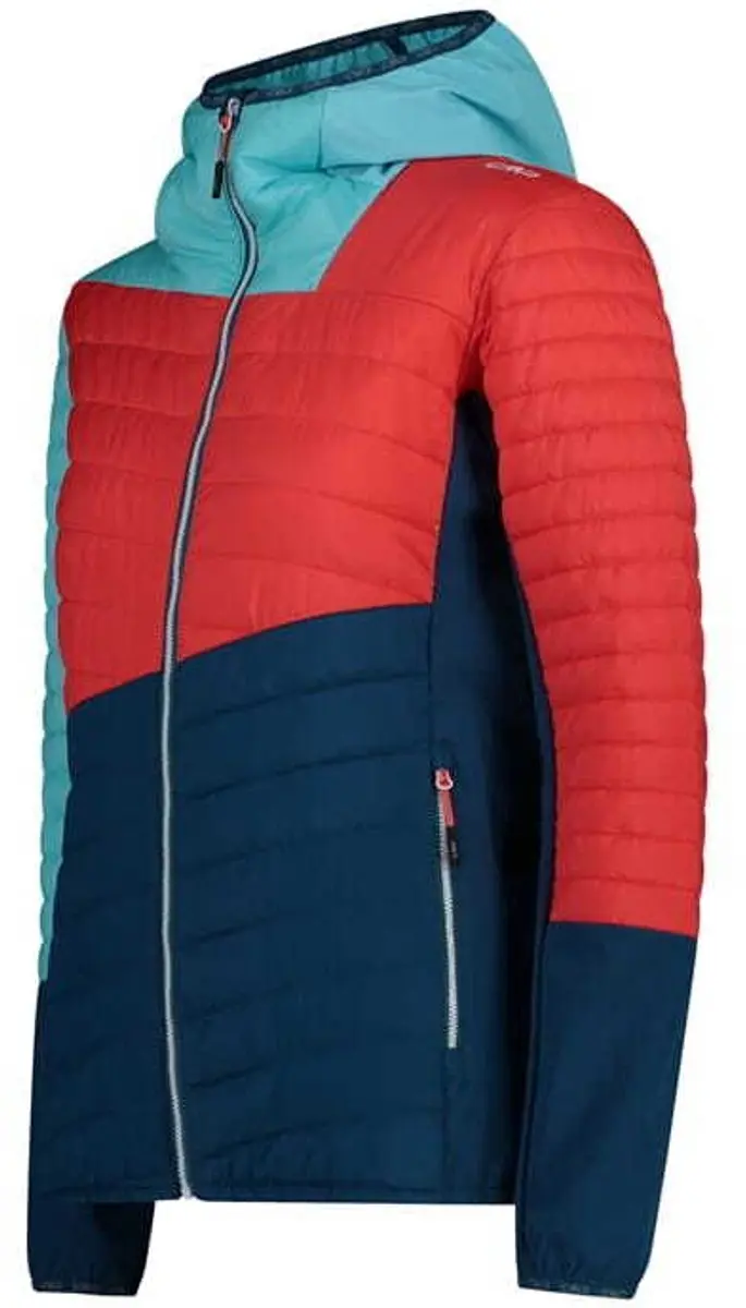 CMP Hybride Hoodie Dames - Fard Plum - afbeelding 6 van 6