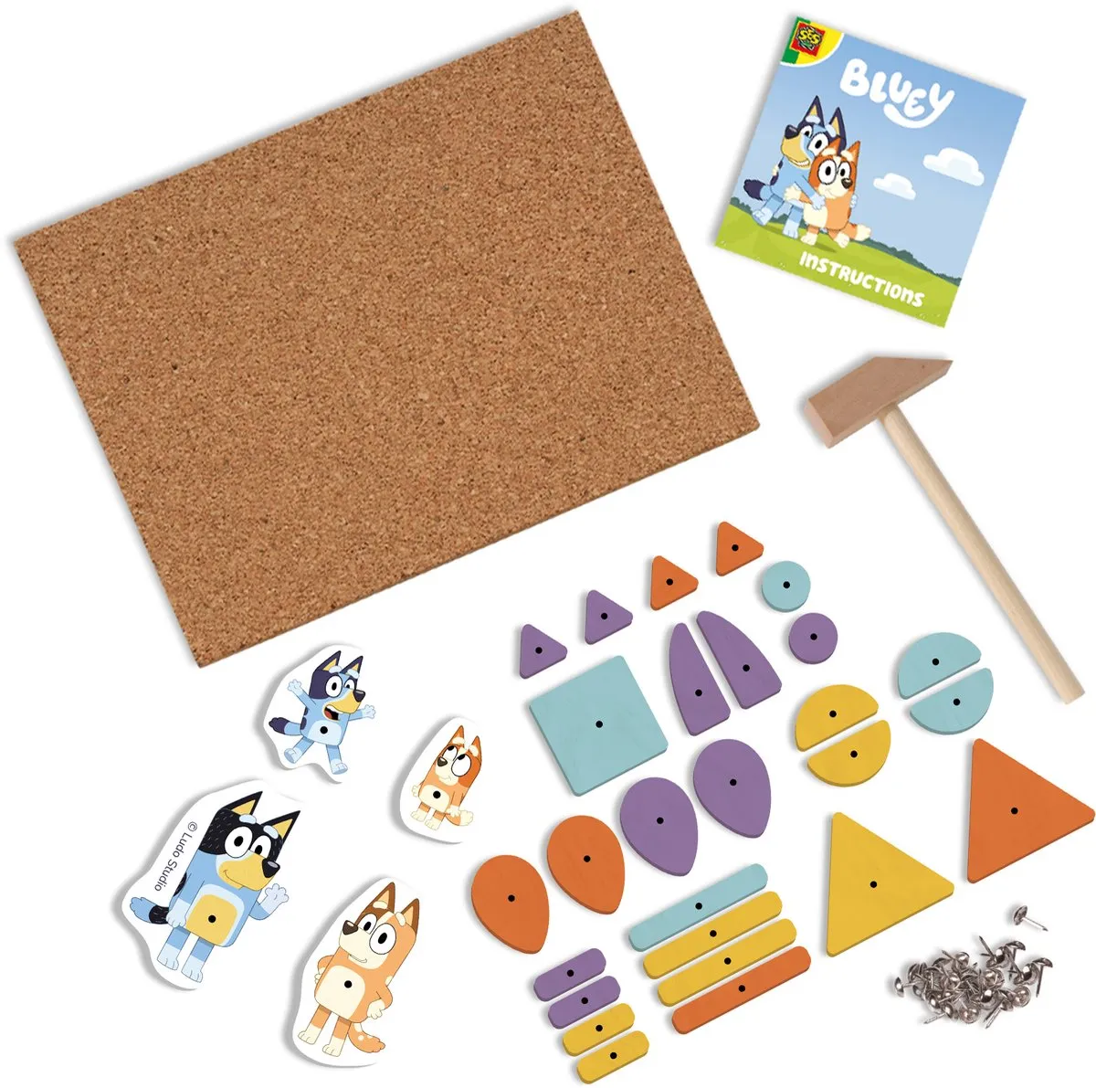 SES Creative Bluey Hamertje Tik - 31 Stuks