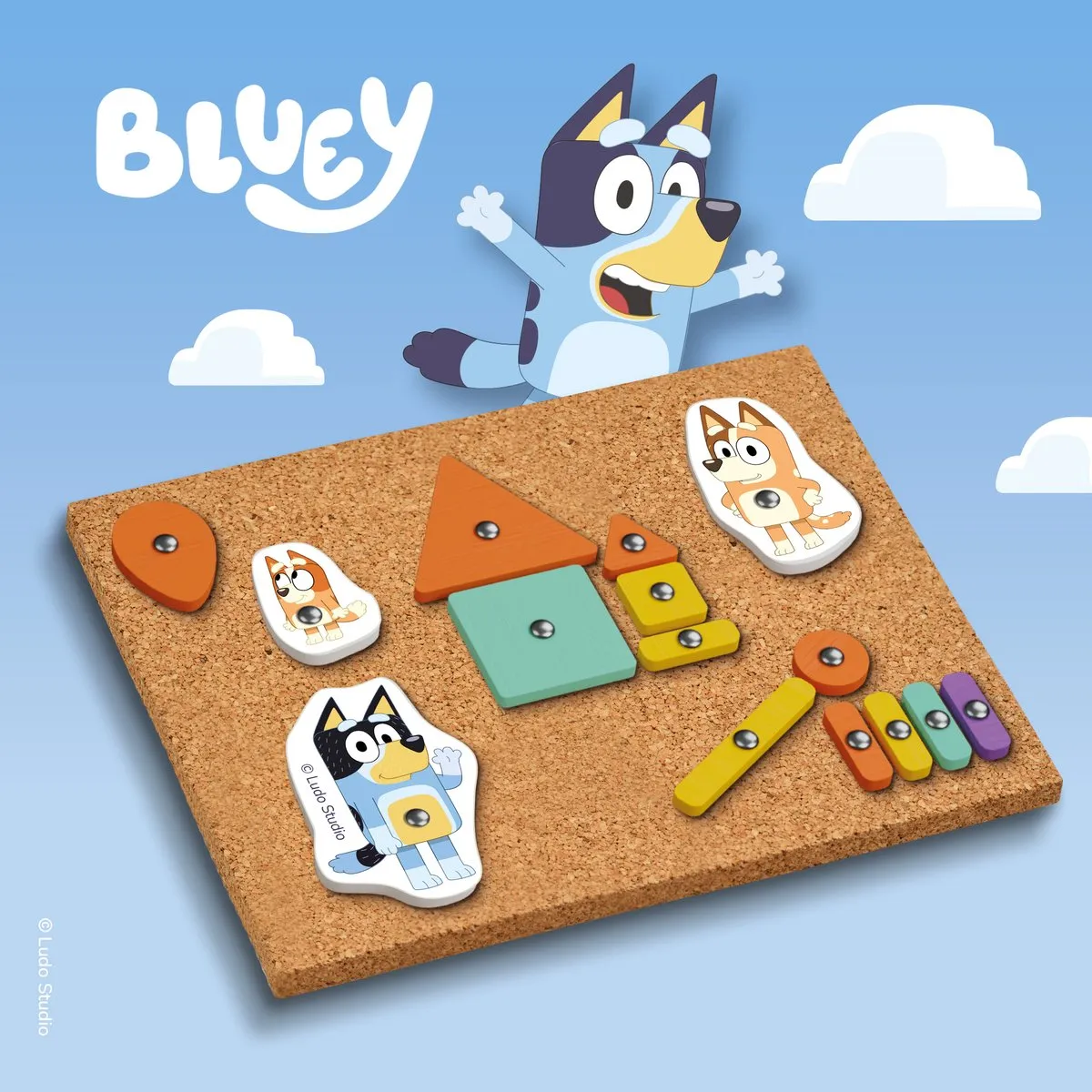 SES Creative Bluey Hamertje Tik - 31 Stuks