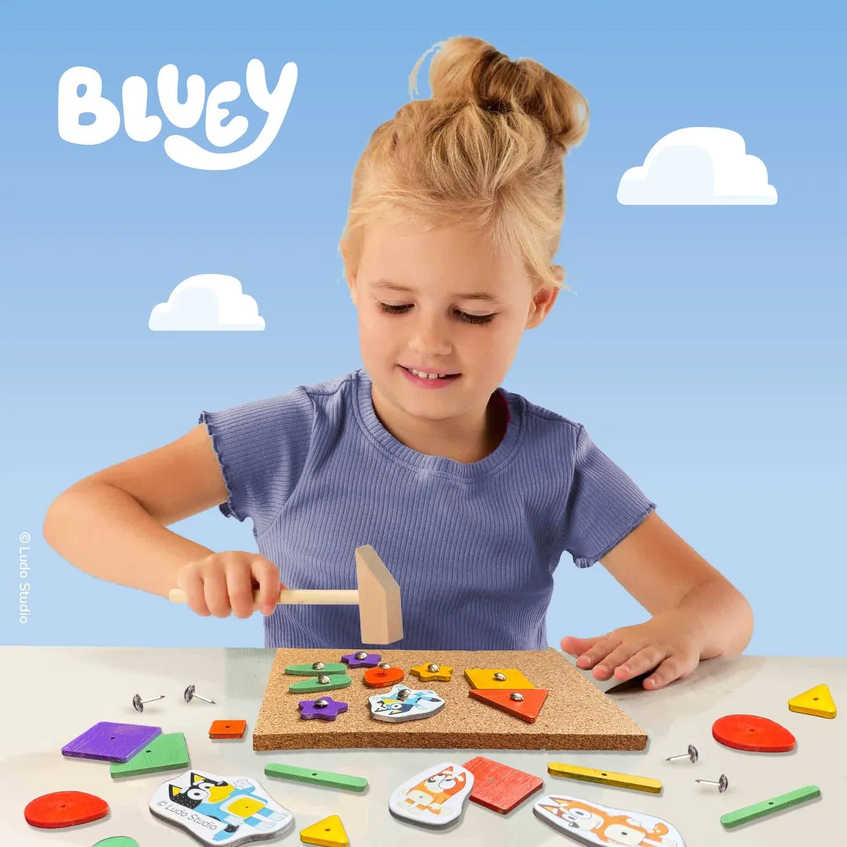 SES Creative Bluey Hamertje Tik - 31 Stuks