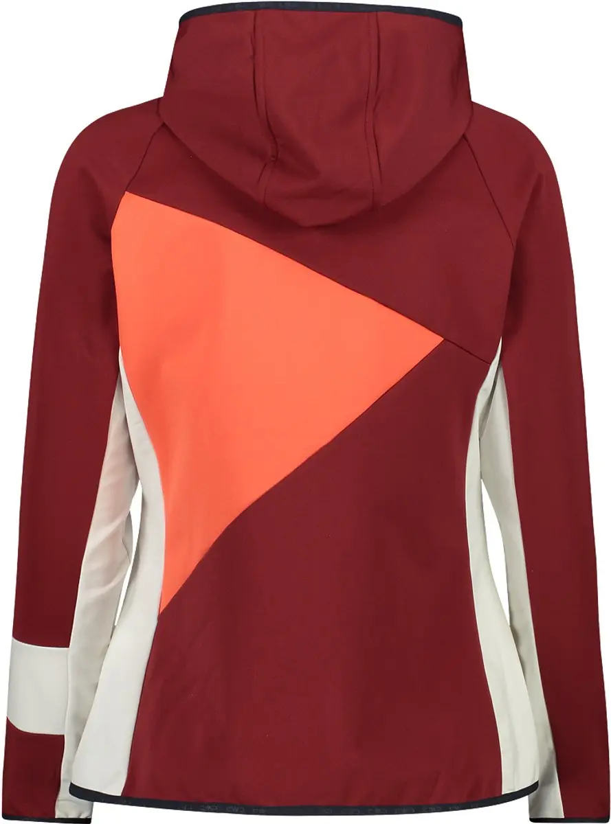 CMP Vrouwelijke Stretch Hybride Hoodie - afbeelding 2 van 2