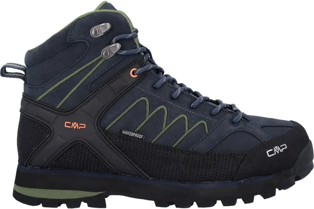 CMP Moon Mid Waterproof Wandelschoenen - Blauw - 45 - afbeelding 2 van 6