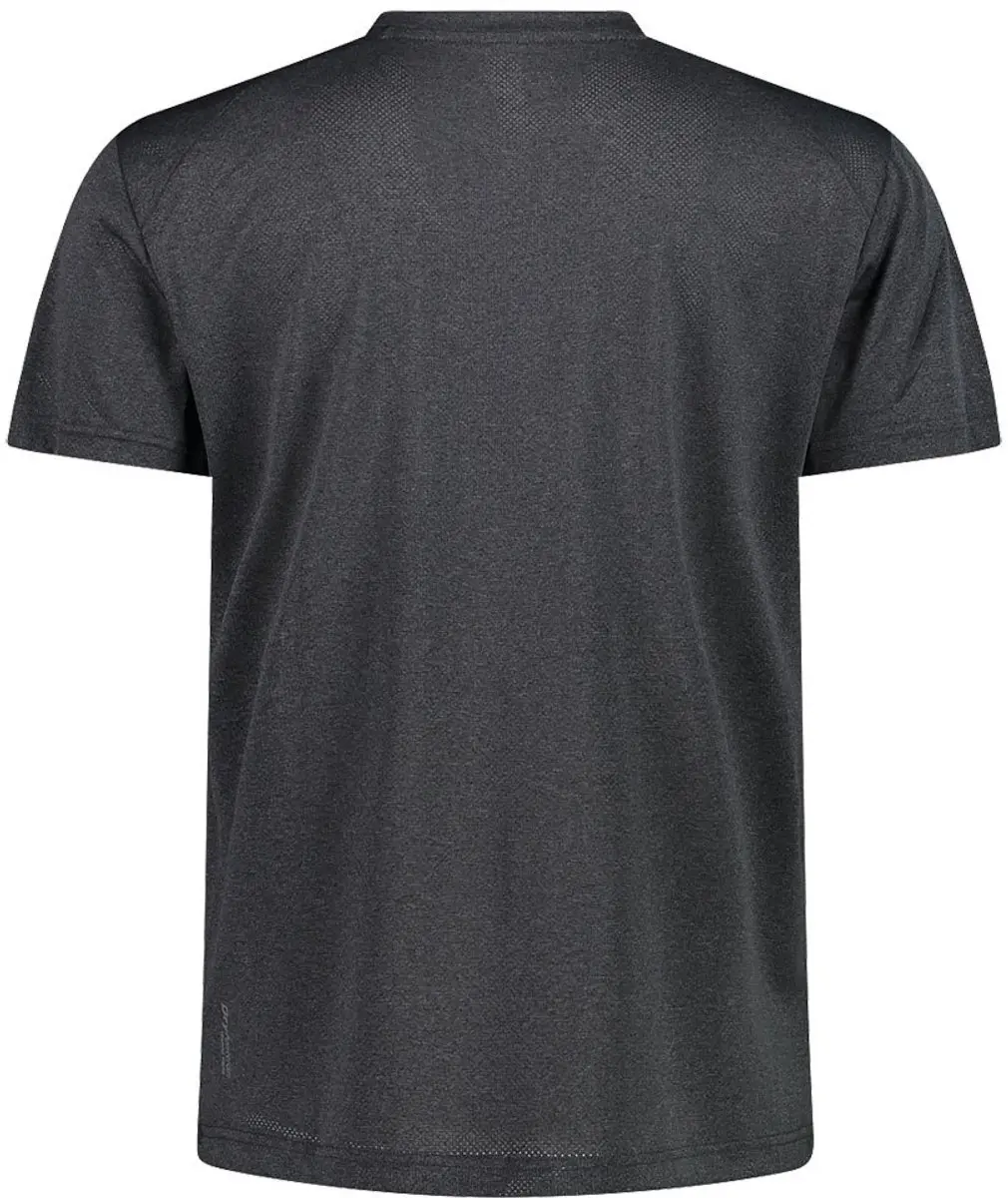 CMP Heren T-shirt Korte Mouwen - Antraciet - 3XL - afbeelding 2 van 6