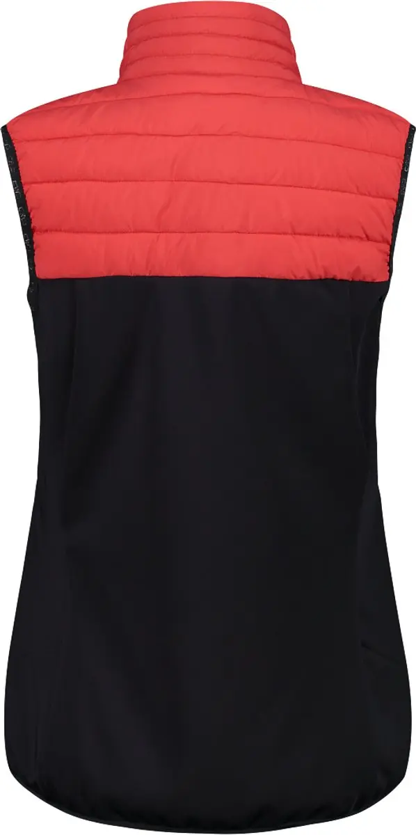 CMP Hybride Mouwloze Damesjas - Roze/Zwart - afbeelding 4 van 4