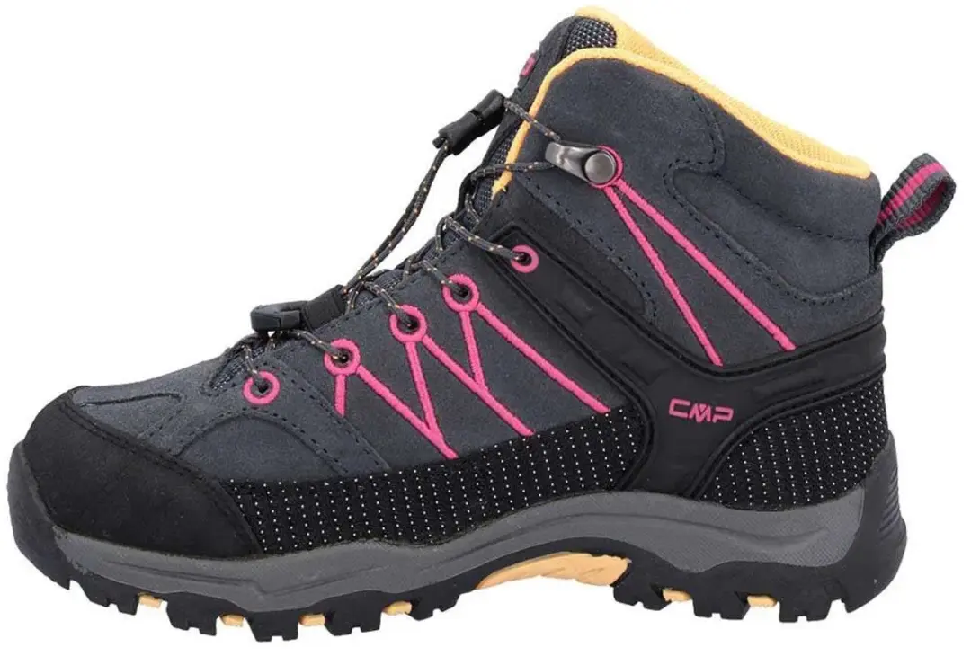 CMP Rigel Mid WP Kinder Wandelschoenen - Anthracite/Buganvilla - afbeelding 2 van 6