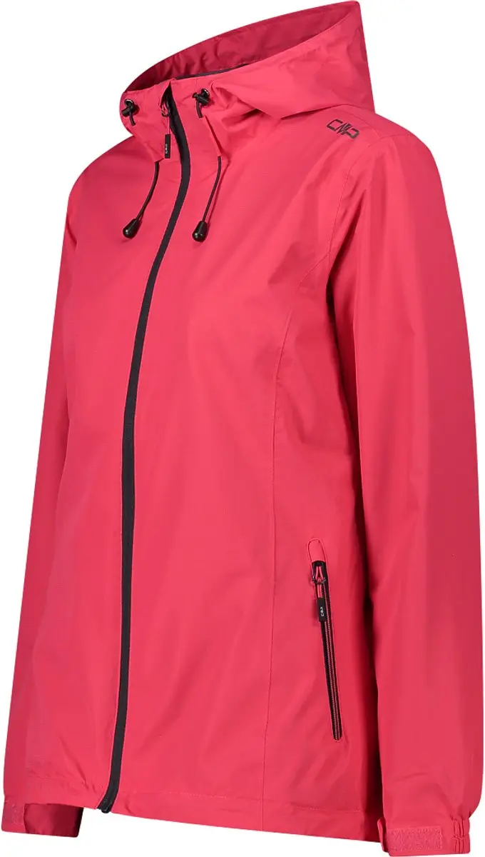 CMP Waterdicht Damesjack met Ripstop Capuchon - Rood - XXS - afbeelding 6 van 6