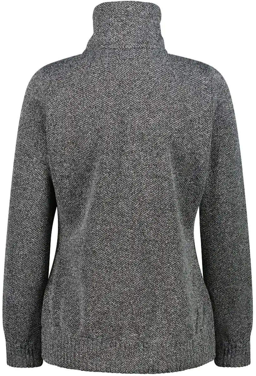 CMP Dames Gebreide Fleece - Antraciet - afbeelding 6 van 6