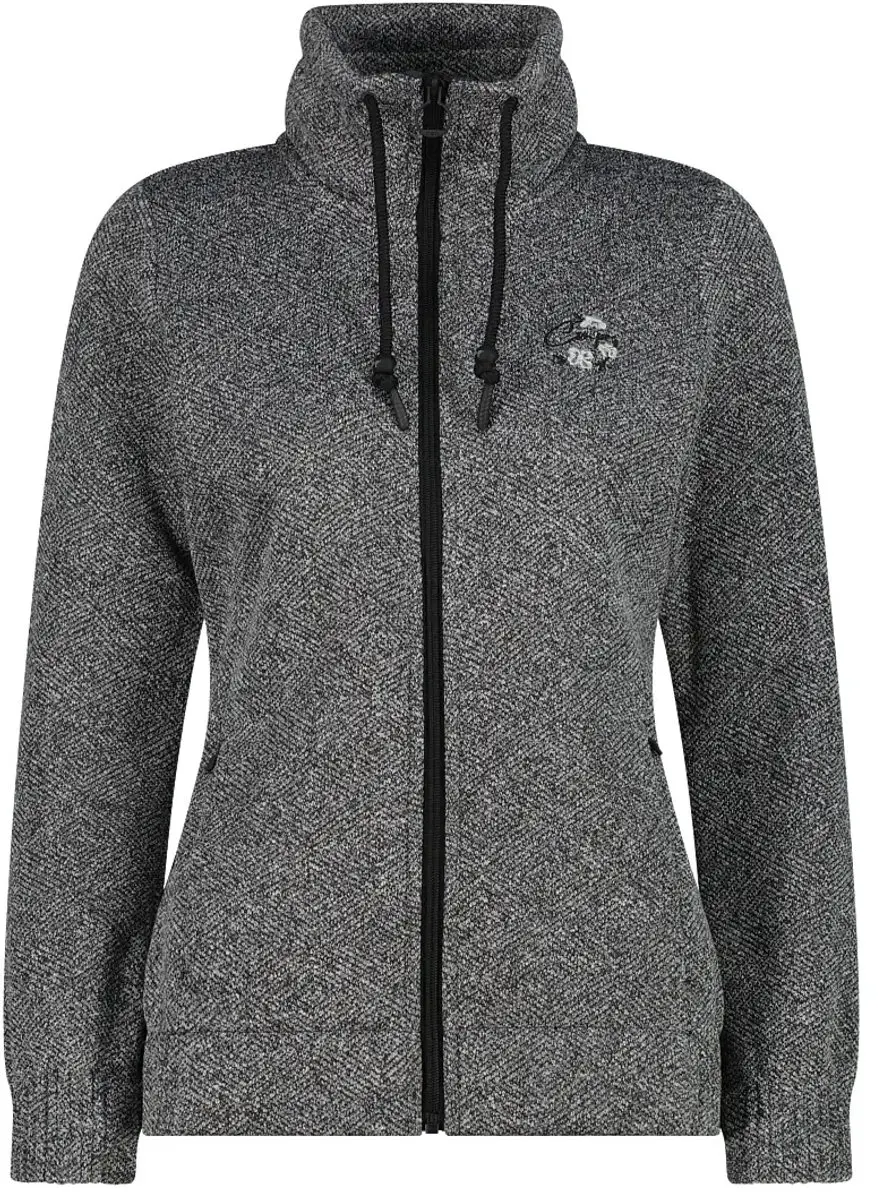 CMP Dames Gebreide Fleece - Antraciet - afbeelding 3 van 6