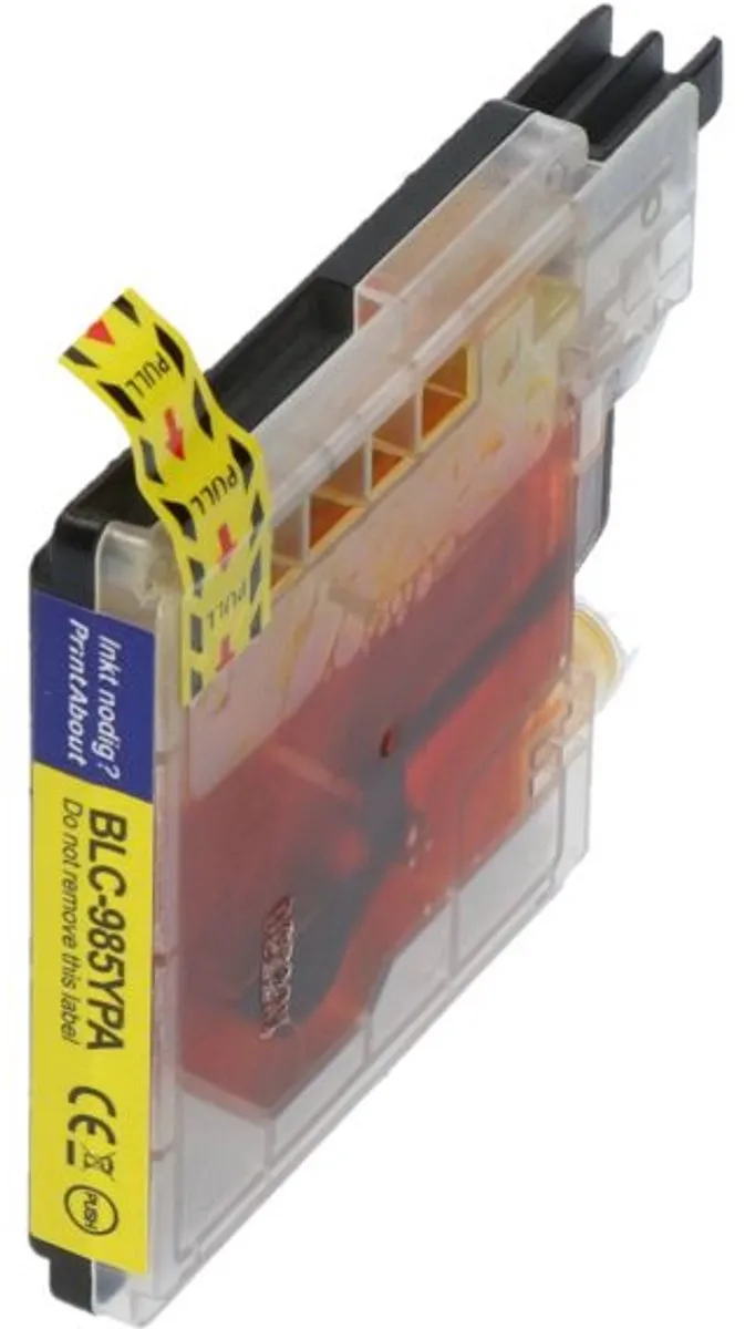 PrintAbout LC-985Y Inktcartridge - Geel - 14ml