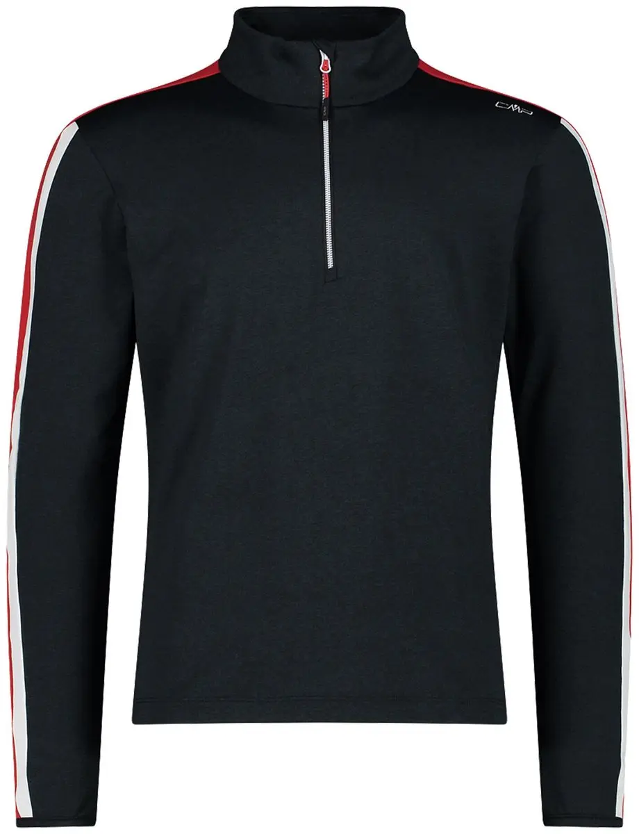 CMP Sweat Skipulli Heren - Zwart/Rood/Wit - afbeelding 5 van 6