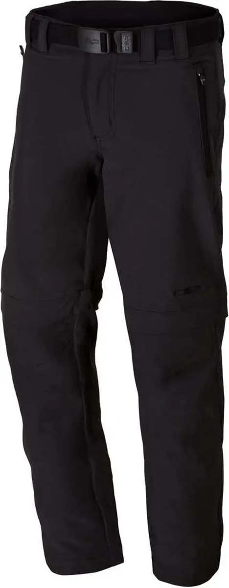 CMP Kinder Softshellbroek - Zwart-Antraciet - 176 - afbeelding 2 van 2