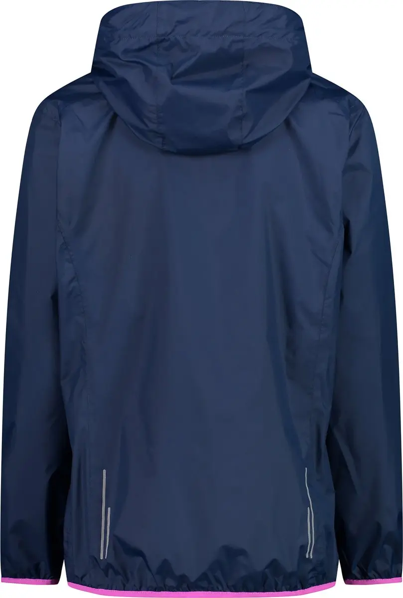 CMP Rain Fix Hood Waterdichte Jas met Capuchon - Blauw - afbeelding 3 van 4