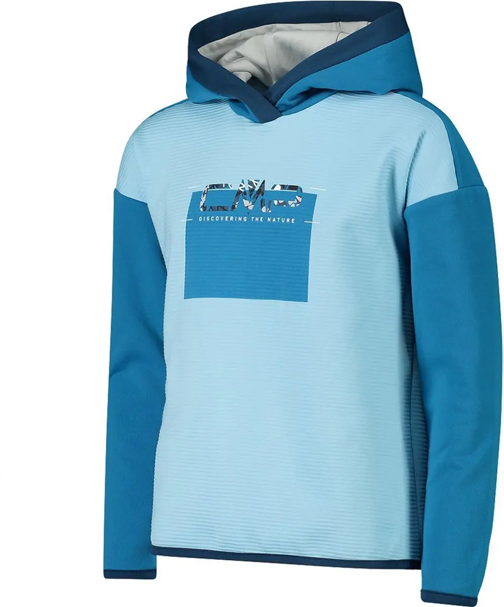 CMP Hoodie - Blauw - 10 Jaar - afbeelding 3 van 3