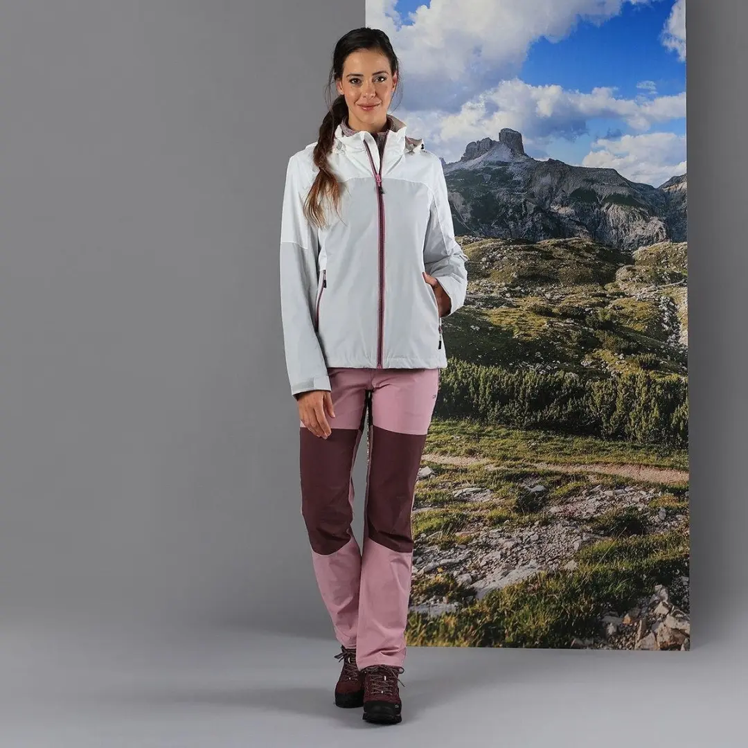 CMP Dames Waterdichte Zip-up Jas met Capuchon - afbeelding 4 van 6