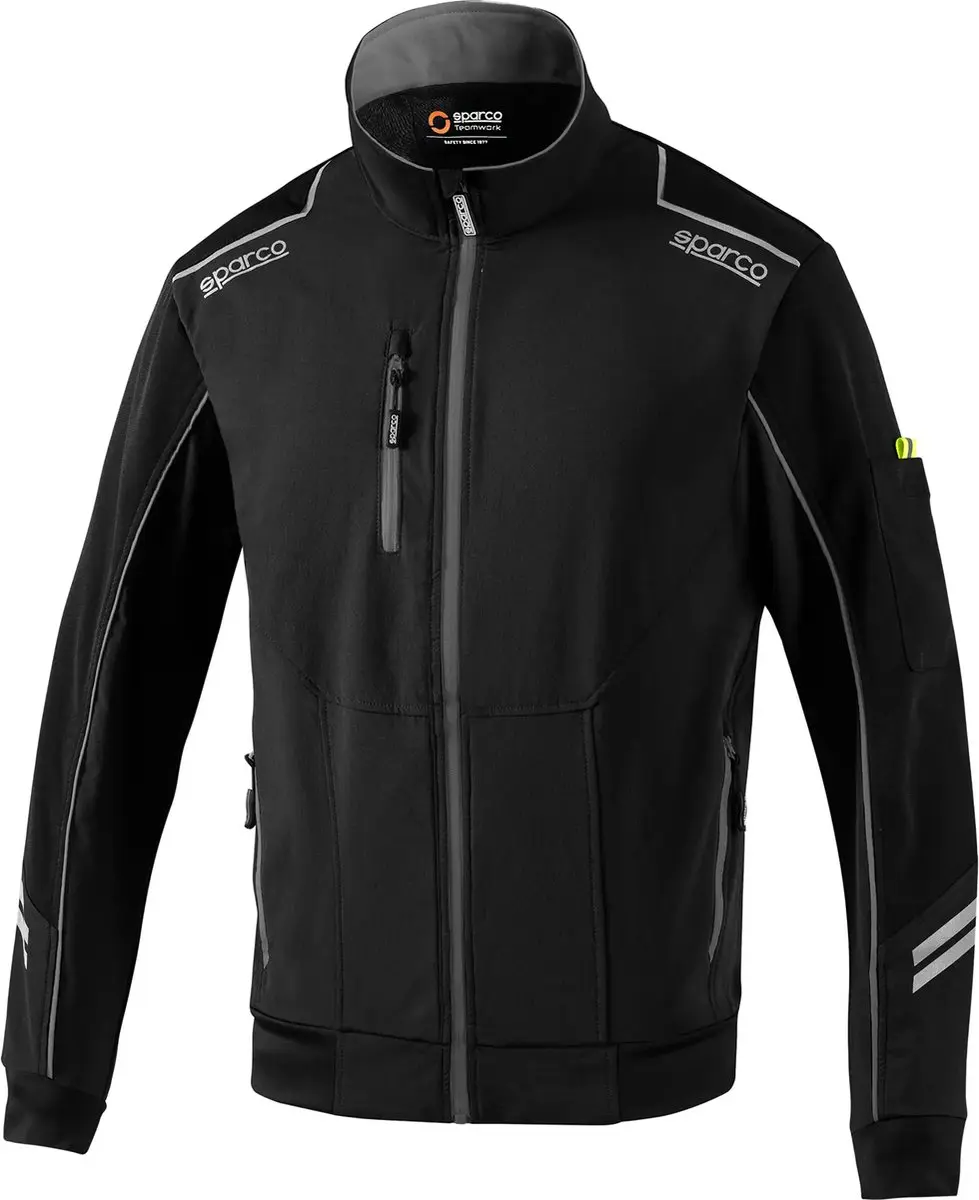 Sparco Tech Austin Light-Shell Softshell jas - Grijs - Maat 3XL