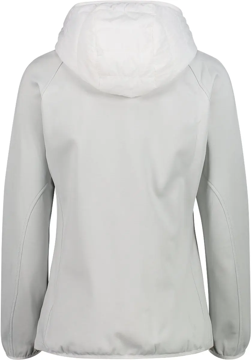 CMP Hybride Damesjack met Capuchon - Zwart - afbeelding 6 van 6
