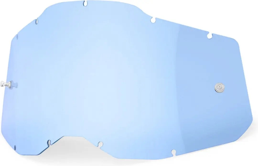 100percent Racecraft 2 Vervangende Lens Blauw