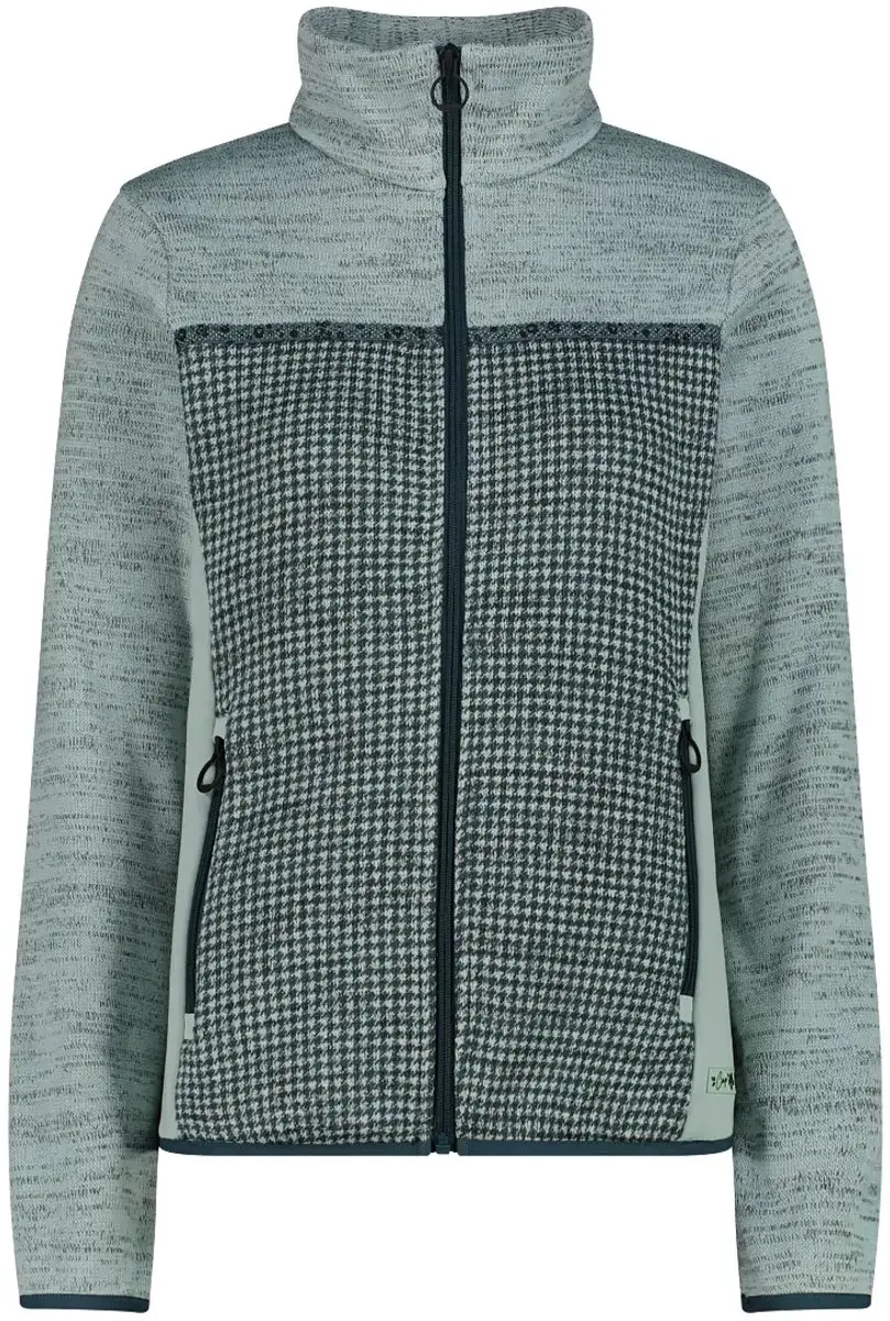 CMP Dames Gebreide Zip-Up Fleece