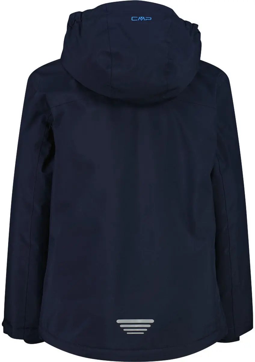 CMP Kid Jacket Snaps Hood Ski-jas - Royal Blue - 8 jaar - afbeelding 4 van 6