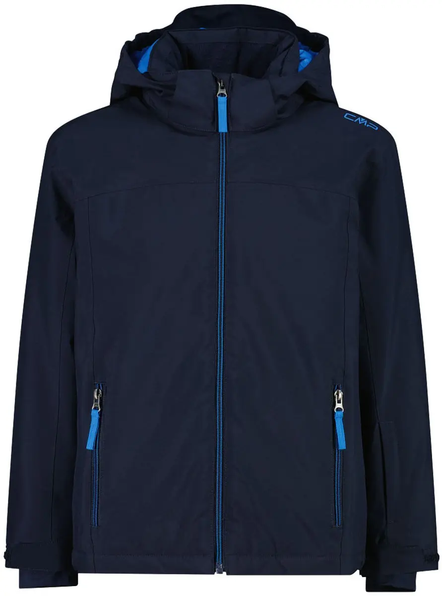 CMP Kid Jacket Snaps Hood Ski-jas