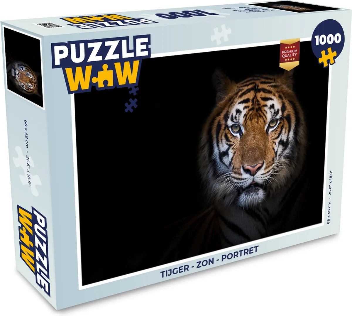 PuzzleWow Tijger Legpuzzel 1000 Stuks