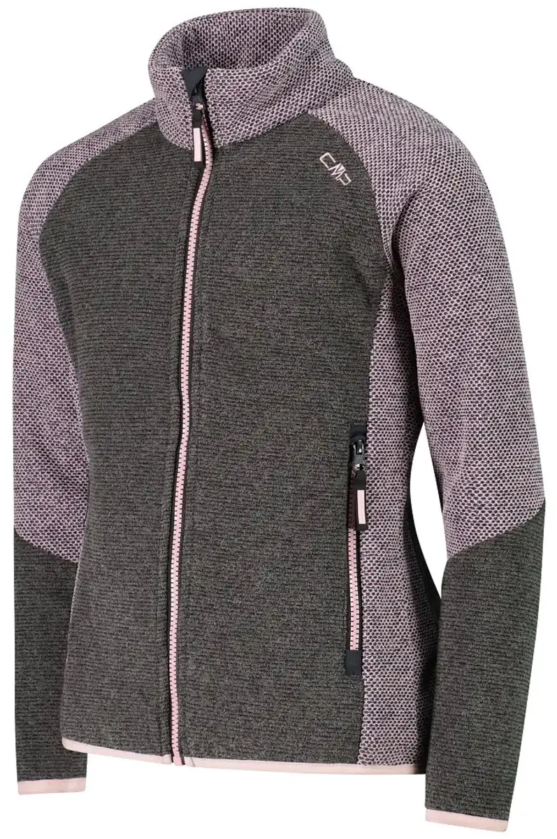 CMP Gelaagde Technische Fleece Meisjes - Roze - afbeelding 4 van 6