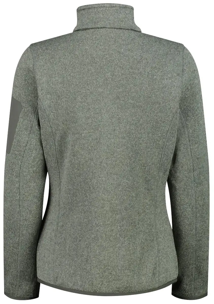 CMP Dikke Gebreide Fleece Dames - Avocado-Pistacchio - afbeelding 2 van 4