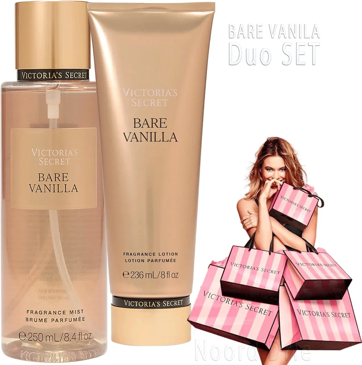 Victoria's Secret Bare Vanilla Geur Duo - 2x250ml - afbeelding 6 van 6