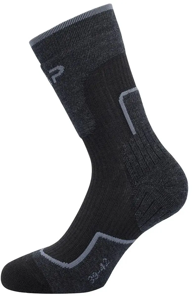 CMP Trekking Wool Mid Sokken - Zwart - EU 43-45 - afbeelding 3 van 6