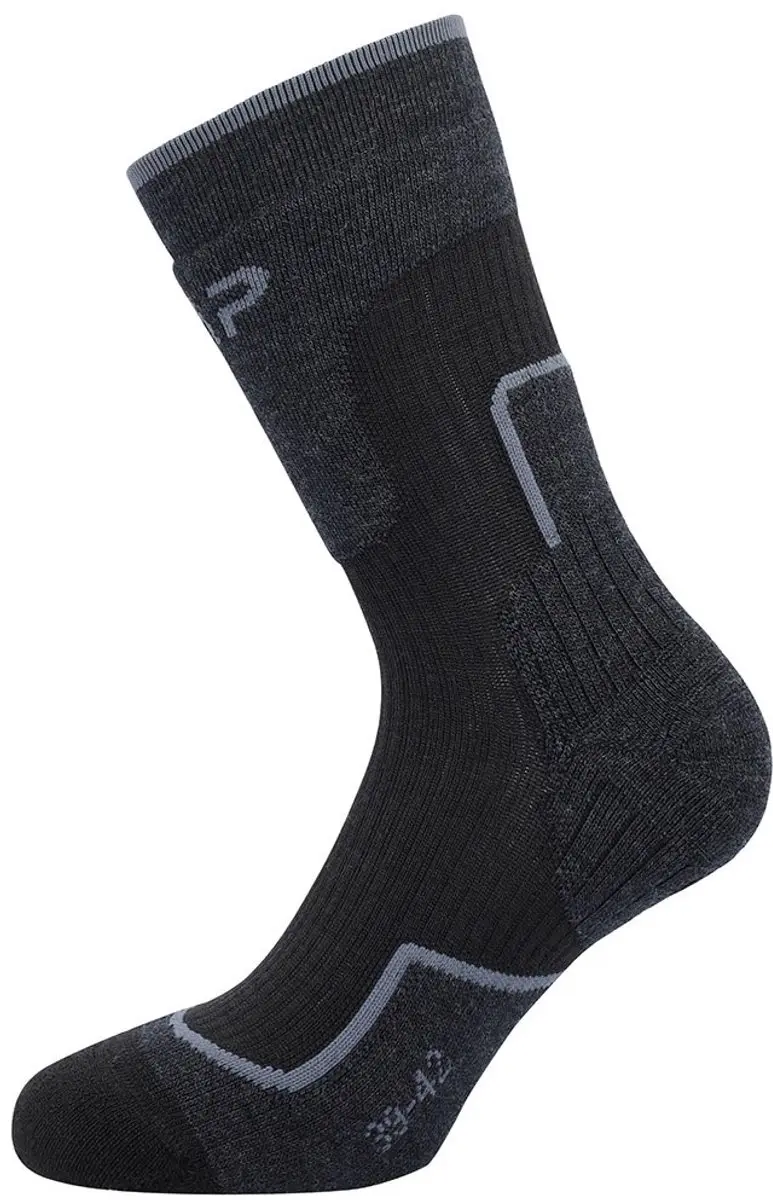 CMP Trekking Wool Mid Sokken - Zwart - EU 43-45 - afbeelding 2 van 6