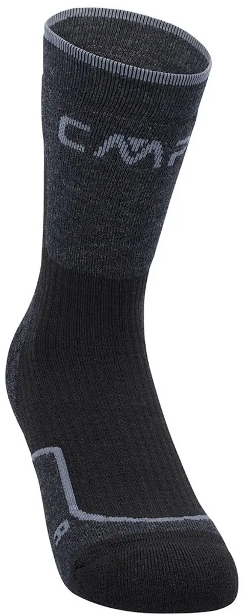 CMP Trekking Wool Mid Sokken - Zwart - EU 43-45 - afbeelding 4 van 6