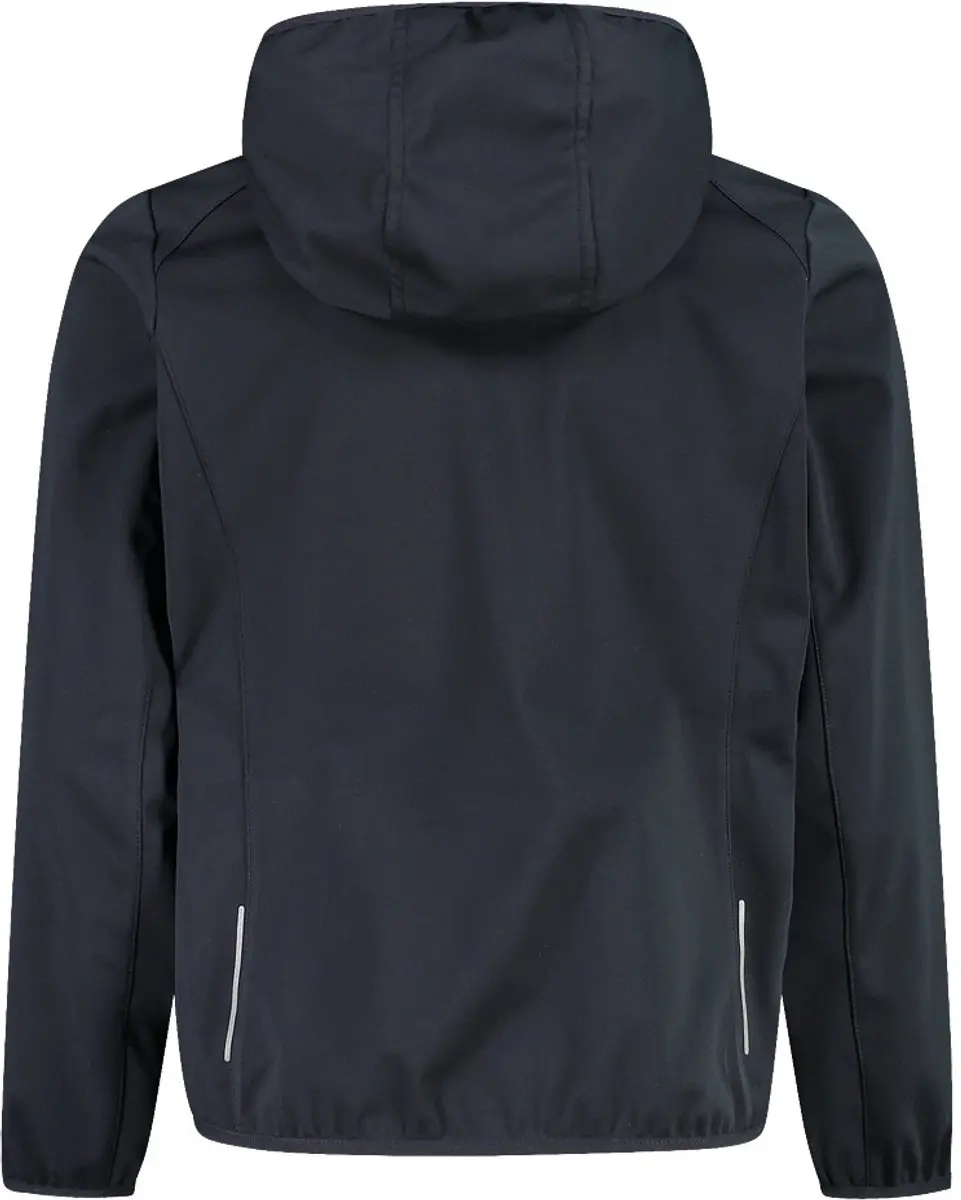 CMP Waterproof Jack met Capuchon Meisjes - Zwart/Antraciet-Campari - afbeelding 2 van 6