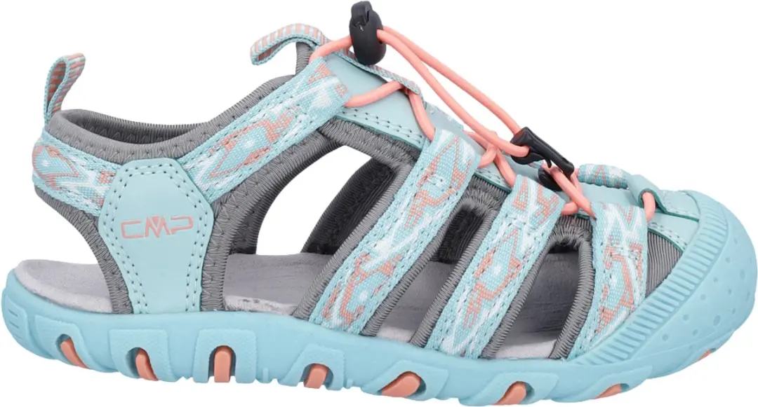 CMP Sahiph Wandelsandalen voor kinderen - Grijs/Lichtblauw/Oranje - afbeelding 2 van 4