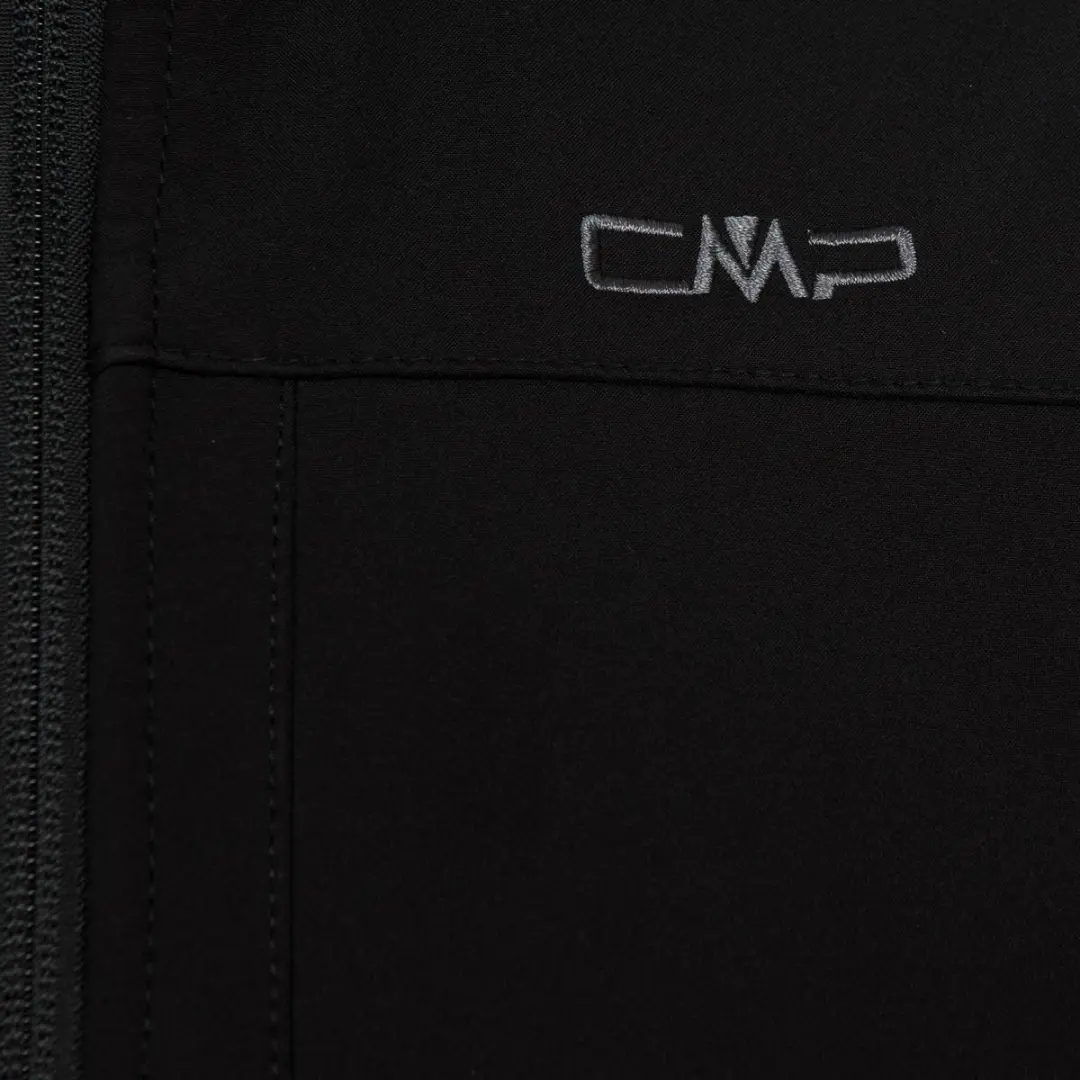 CMP Softshell Kinderjack - Zwart - Maat 128 - afbeelding 5 van 6